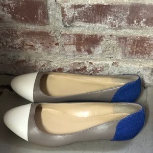 Calvin Klein Cap Toe Ballet Flats